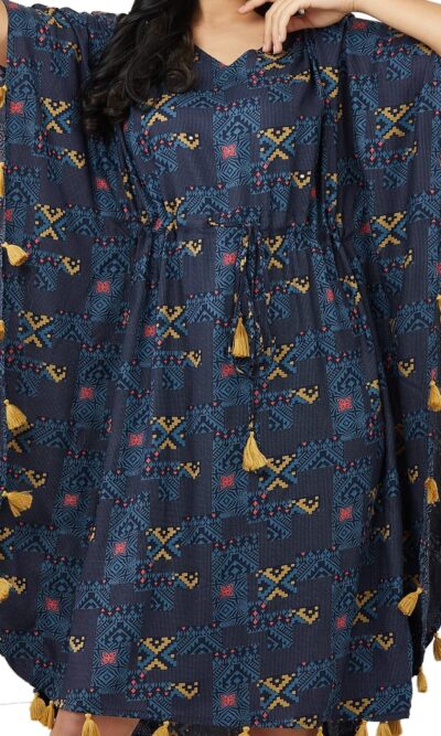 yellow kaftan
